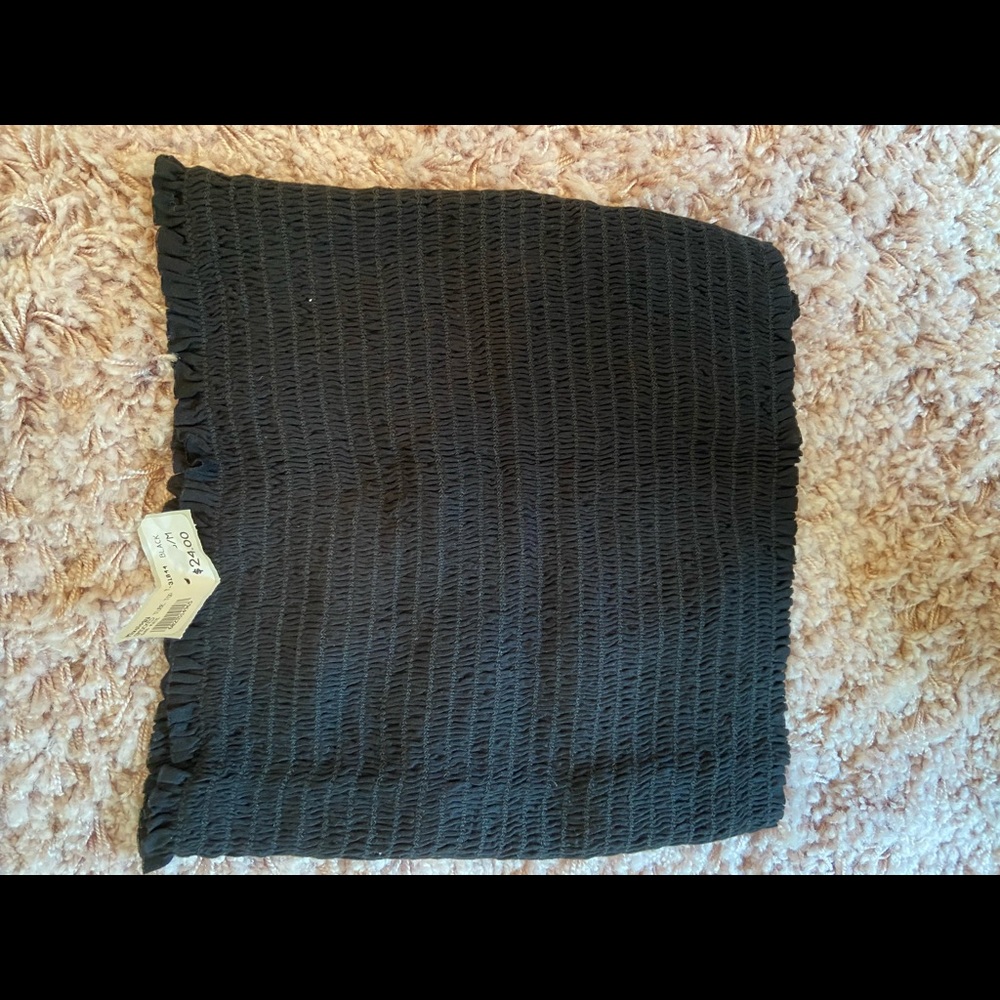 Two smocked tube tops